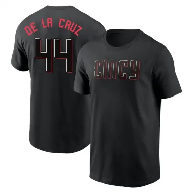 Black Youth Elly De La Cruz Cincinnati Reds 2023 City Connect T-Shirt